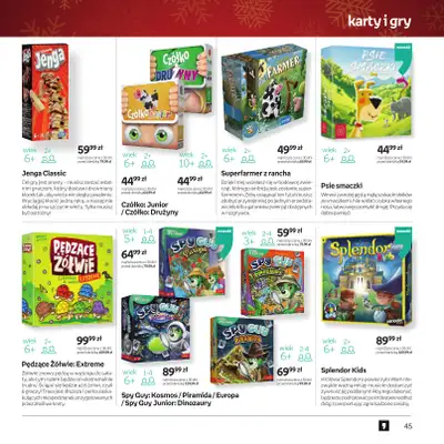 Empik - gazetka promocyjna Katalog zabawek od czwartku 11.12 do wtorku 23.12 - strona 45