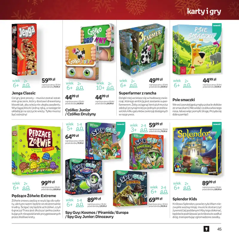 Empik - gazetka promocyjna Katalog zabawek od czwartku 11.12 do wtorku 23.12 - strona 45
