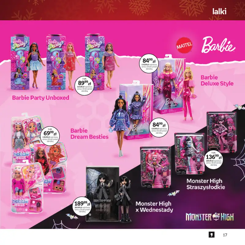 Empik - gazetka promocyjna Katalog zabawek od czwartku 11.12 do wtorku 23.12 - strona 17