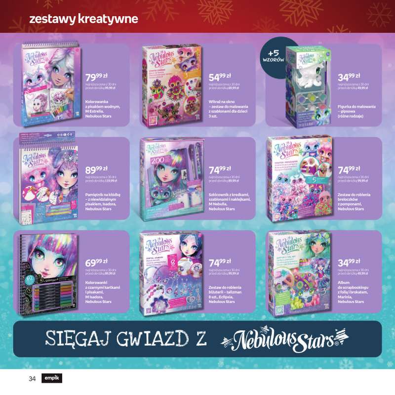 Empik - gazetka promocyjna Katalog zabawek od czwartku 11.12 do wtorku 23.12 - strona 34