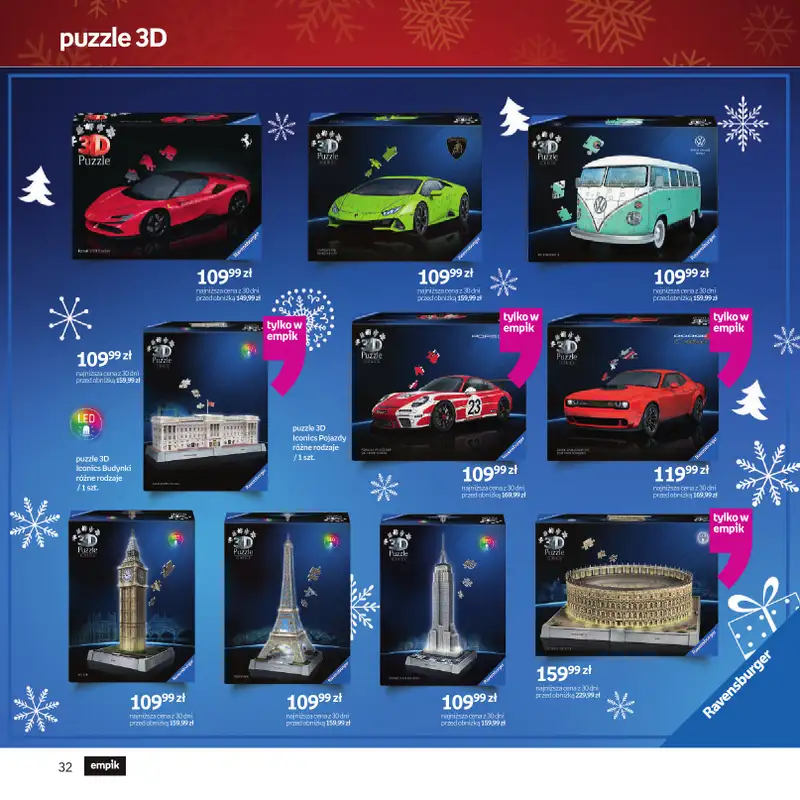 Empik - gazetka promocyjna Katalog zabawek od czwartku 11.12 do wtorku 23.12 - strona 32