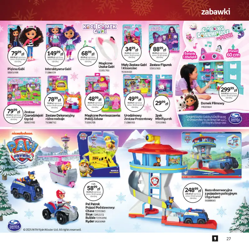 Empik - gazetka promocyjna Katalog zabawek od czwartku 11.12 do wtorku 23.12 - strona 27
