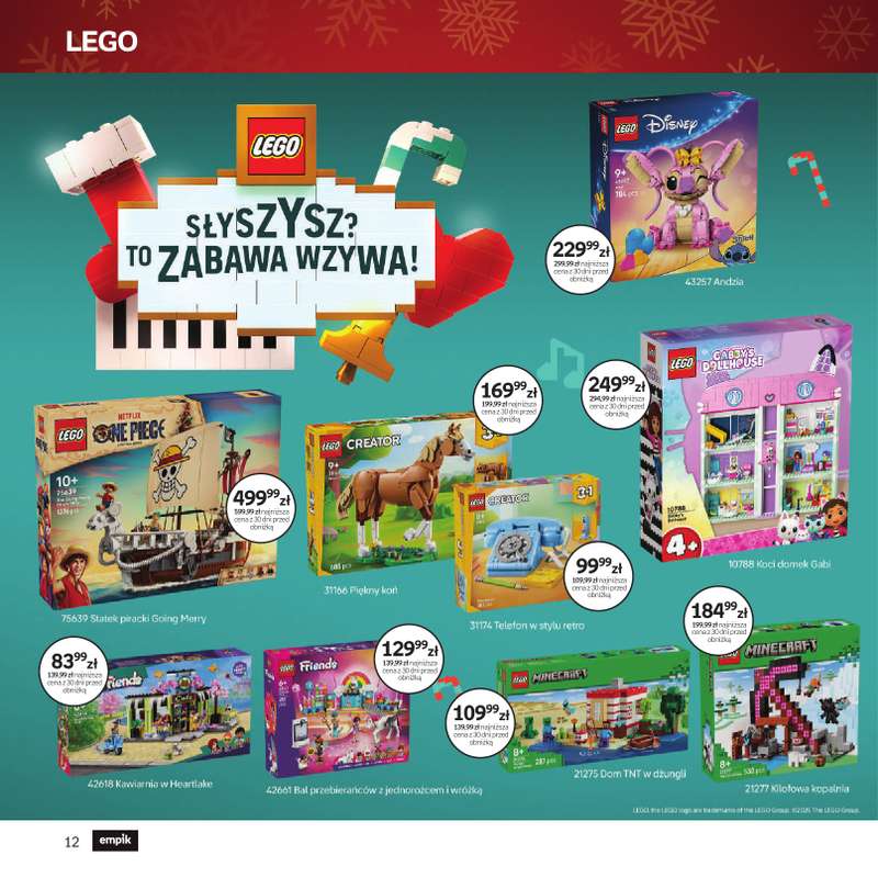 Empik - gazetka promocyjna Katalog zabawek od czwartku 11.12 do wtorku 23.12 - strona 12