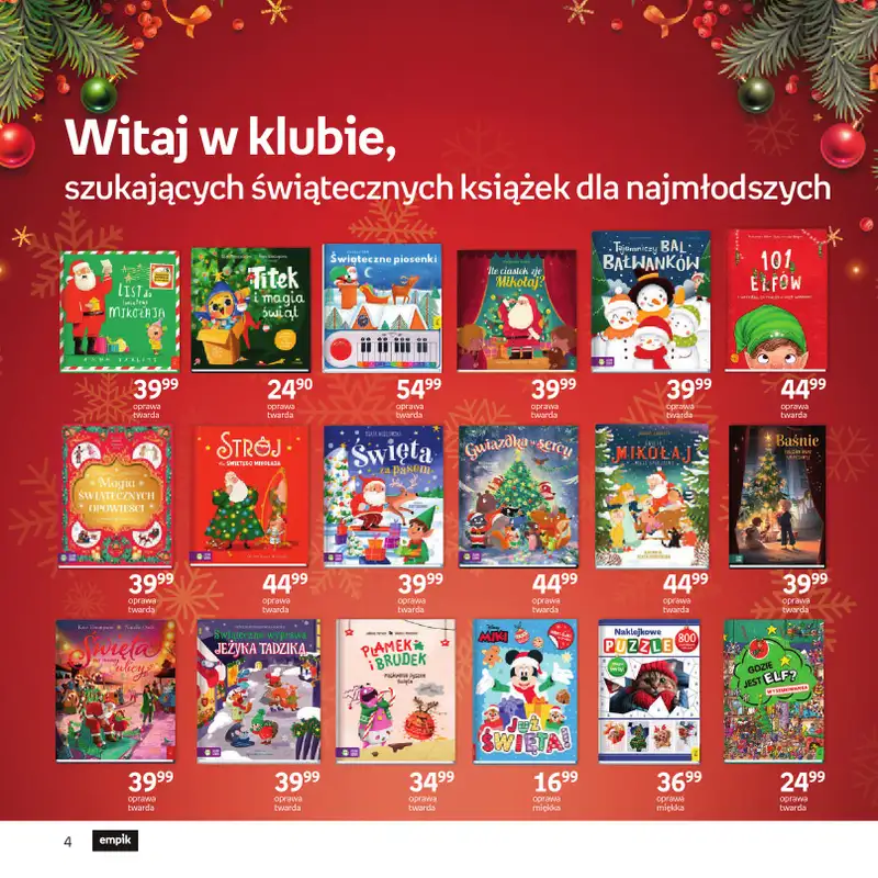 Empik - gazetka promocyjna Katalog zabawek od czwartku 11.12 do wtorku 23.12 - strona 4