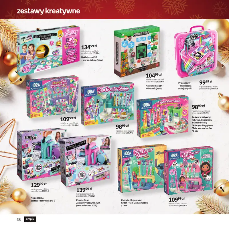 Empik - gazetka promocyjna Katalog zabawek od czwartku 11.12 do wtorku 23.12 - strona 38