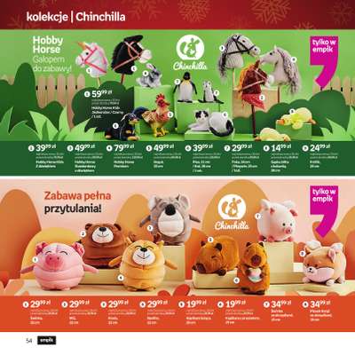 Empik - gazetka promocyjna Katalog zabawek od czwartku 11.12 do wtorku 23.12 - strona 54