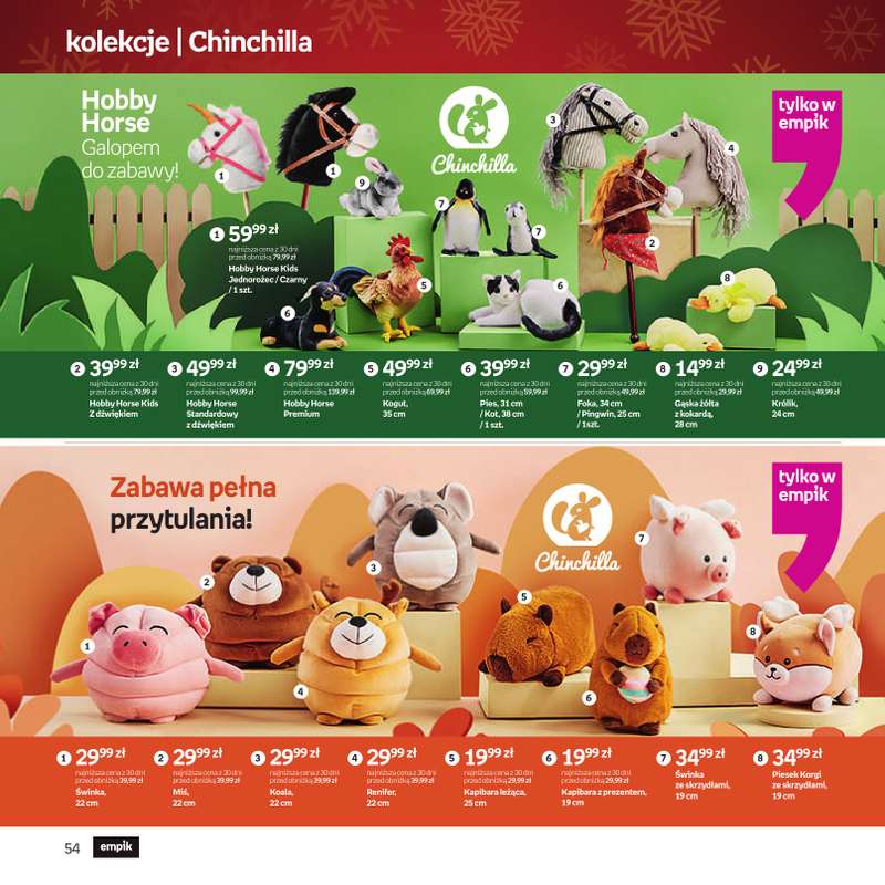 Empik - gazetka promocyjna Katalog zabawek od czwartku 11.12 do wtorku 23.12 - strona 54