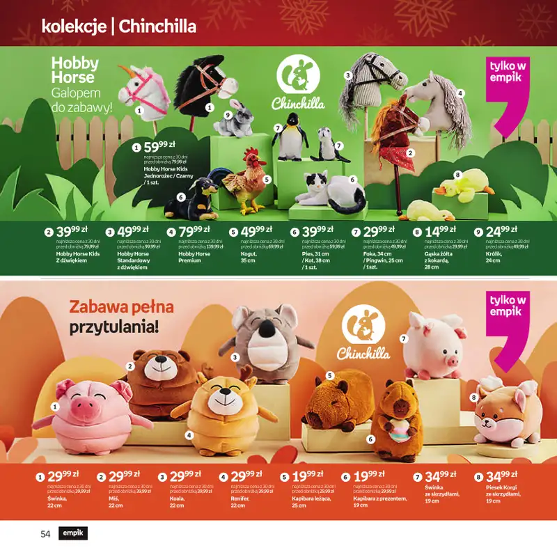 Empik - gazetka promocyjna Katalog zabawek od czwartku 11.12 do wtorku 23.12 - strona 54