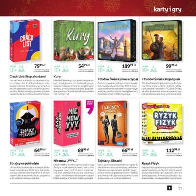 Empik - gazetka promocyjna Katalog zabawek od czwartku 11.12 do wtorku 23.12 - strona 51