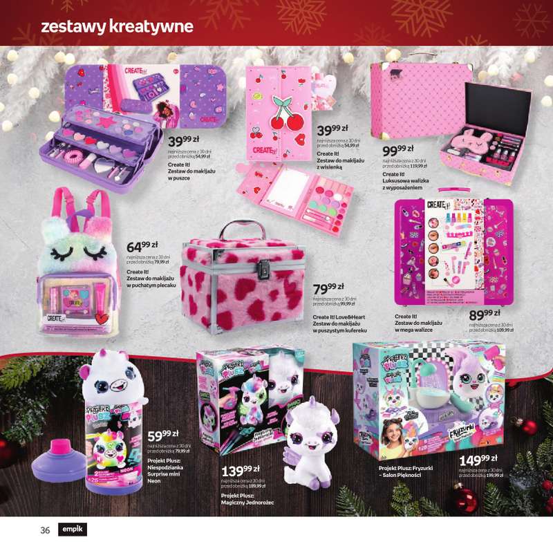 Empik - gazetka promocyjna Katalog zabawek od czwartku 11.12 do wtorku 23.12 - strona 36