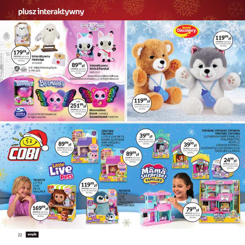 Empik - gazetka promocyjna Katalog zabawek od czwartku 11.12 do wtorku 23.12 - strona 22