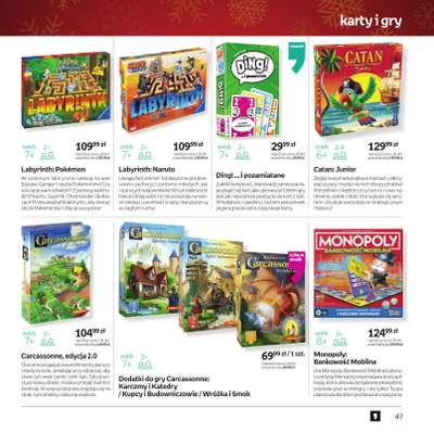 Empik - gazetka promocyjna Katalog zabawek od czwartku 11.12 do wtorku 23.12 - strona 47