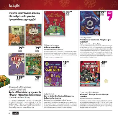 Empik - gazetka promocyjna Katalog zabawek od czwartku 11.12 do wtorku 23.12 - strona 8