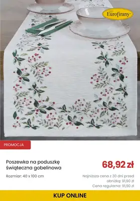 Eurofirany - gazetka promocyjna Do -30% świąteczna kolekcja od czwartku 11.12 do niedzieli 21.12 - strona 9