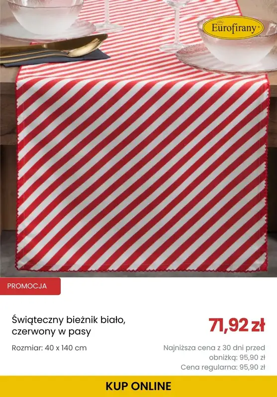 Eurofirany - gazetka promocyjna Do -30% świąteczna kolekcja od czwartku 11.12 do niedzieli 21.12 - strona 6