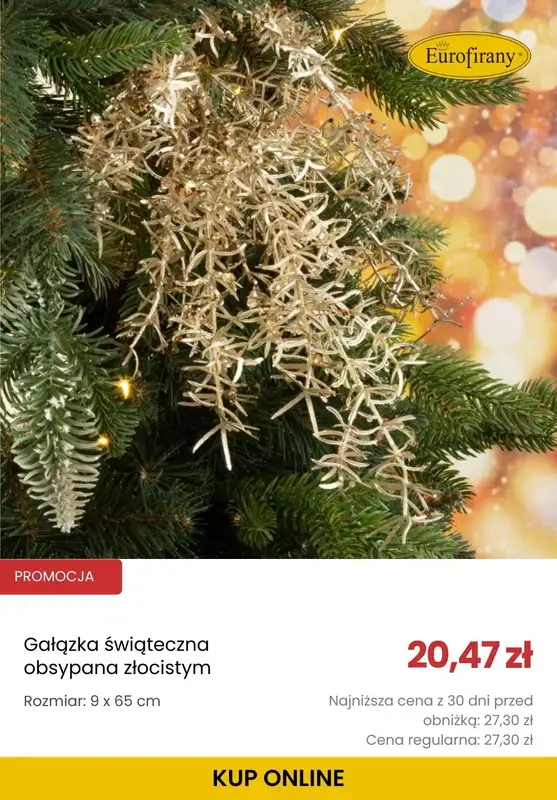 Eurofirany - gazetka promocyjna Do -30% świąteczna kolekcja od czwartku 11.12 do niedzieli 21.12 - strona 8