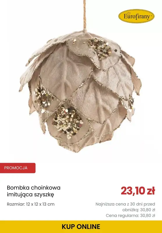 Eurofirany - gazetka promocyjna Do -30% świąteczna kolekcja od czwartku 11.12 do niedzieli 21.12 - strona 2