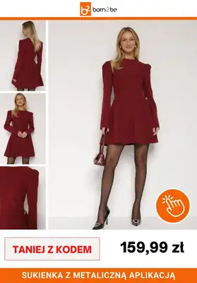 Born2be - gazetka promocyjna -10% przy zakupach za min. 150 zł od czwartku 11.12 do środy 17.12 - strona 7