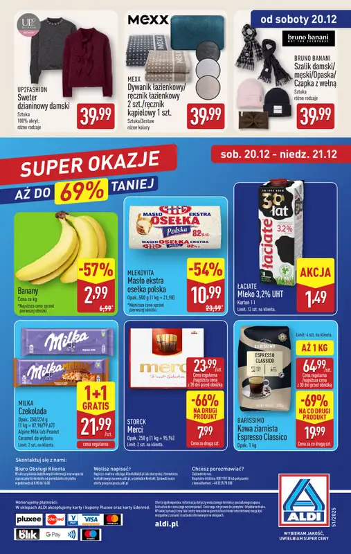 Aldi - gazetka promocyjna Weekend super cen w Aldi! od czwartku 18.12 do niedzieli 21.12 - strona 19
