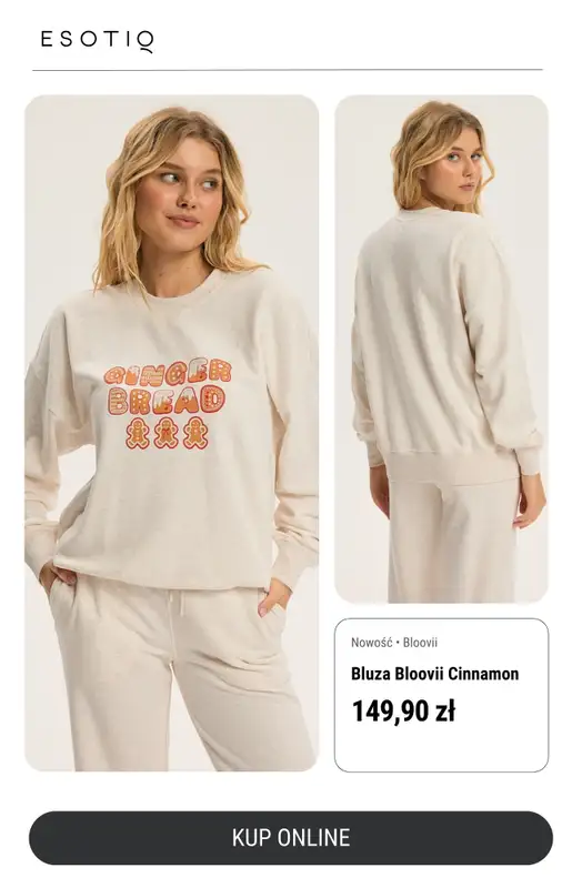 BEST SALE - gazetka promocyjna Esotiq | Piżamy i homewear - wybierz dwa, zapłać za jeden od czwartku 11.12 do poniedziałku 15.12 - strona 6