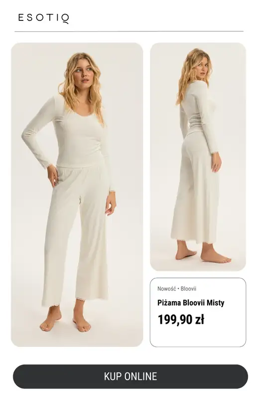 BEST SALE - gazetka promocyjna Esotiq | Piżamy i homewear - wybierz dwa, zapłać za jeden od czwartku 11.12 do poniedziałku 15.12 - strona 10