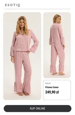 BEST SALE - gazetka promocyjna Esotiq | Piżamy i homewear - wybierz dwa, zapłać za jeden od czwartku 11.12 do poniedziałku 15.12 - strona 4