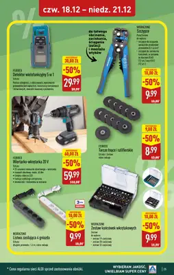 Aldi - gazetka promocyjna RZESZÓW: WIELKIE OTWARCIE już w czwartek: 18.12! od czwartku 18.12 do niedzieli 21.12 - strona 25