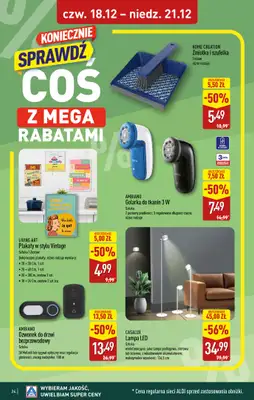 Aldi - gazetka promocyjna RZESZÓW: WIELKIE OTWARCIE już w czwartek: 18.12! od czwartku 18.12 do niedzieli 21.12 - strona 24