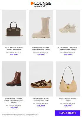 Lounge by Zalando - gazetka promocyjna Do -75%  Steve Madden od czwartku 11.12 do niedzieli 14.12 - strona 11