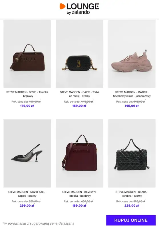 Lounge by Zalando - gazetka promocyjna Do -75%  Steve Madden   - strona 3
