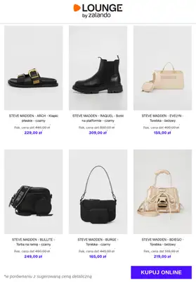 Lounge by Zalando - gazetka promocyjna Do -75%  Steve Madden od czwartku 11.12 do niedzieli 14.12 - strona 6