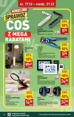 Aldi - gazetka promocyjna GLIWICE: WIELKIE OTWARCIE już w środę: 17.12! od środy 17.12 do niedzieli 21.12 - strona 24