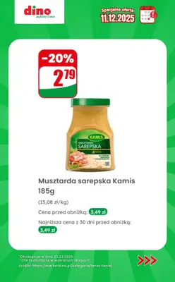 Dino - gazetka promocyjna Specjalna oferta na 11.12.2025 - promocje spoza gazetki od czwartku 11.12 do czwartku 11.12 - strona 9