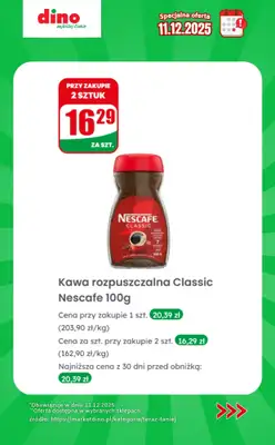 Dino - gazetka promocyjna Specjalna oferta na 11.12.2025 - promocje spoza gazetki od czwartku 11.12 do czwartku 11.12 - strona 6