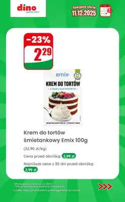 Dino - gazetka promocyjna Specjalna oferta na 11.12.2025 - promocje spoza gazetki od czwartku 11.12 do czwartku 11.12 - strona 6