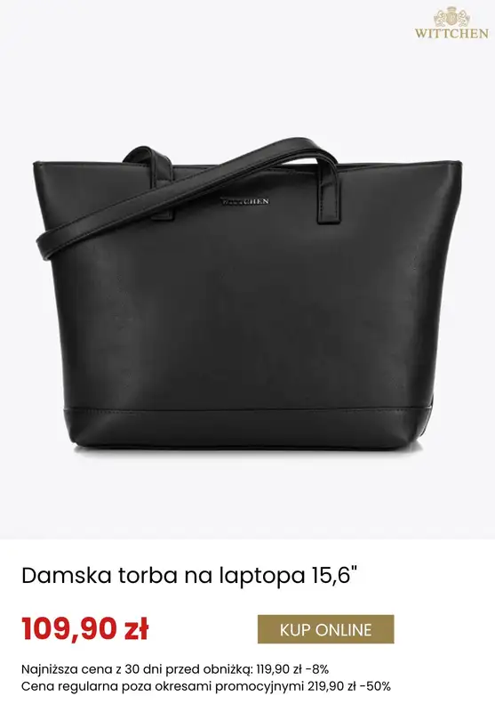 BEST SALE - gazetka promocyjna Wittchen | Dodatkowe -20% przy zakupach od 259,90 zł od czwartku 11.12 do niedzieli 21.12 - strona 3
