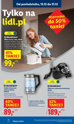 Lidl - gazetka promocyjna Katalog od poniedziałku 15.12 do niedzieli 21.12 - strona 8