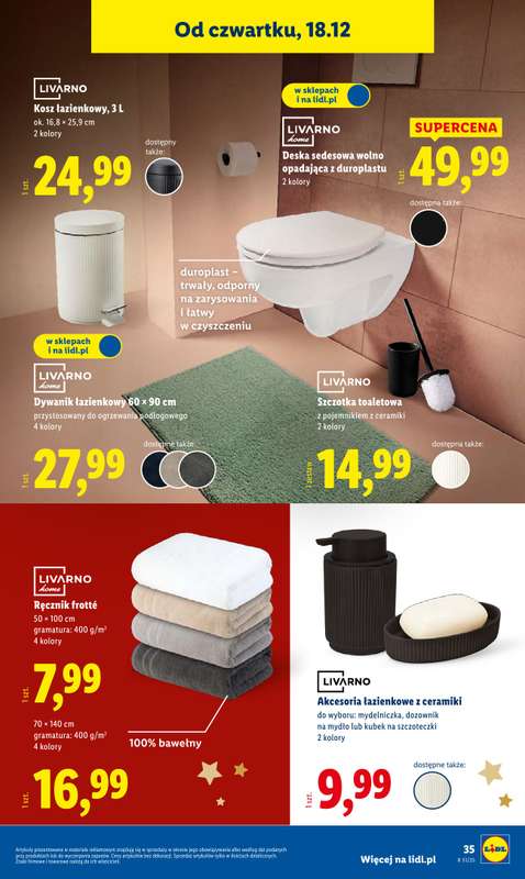 Lidl - gazetka promocyjna Katalog od poniedziałku 15.12 do niedzieli 21.12 - strona 43