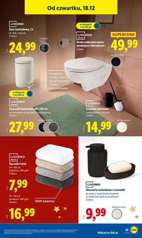 Lidl - gazetka promocyjna Katalog od poniedziałku 15.12 do niedzieli 21.12 - strona 43