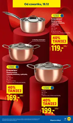 Lidl - gazetka promocyjna Katalog od poniedziałku 15.12 do niedzieli 21.12 - strona 35