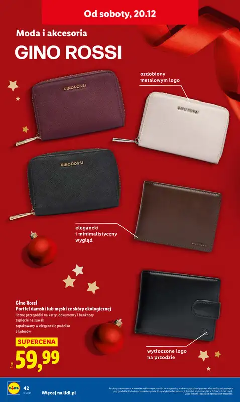 Lidl - gazetka promocyjna Katalog od poniedziałku 15.12 do niedzieli 21.12 - strona 50