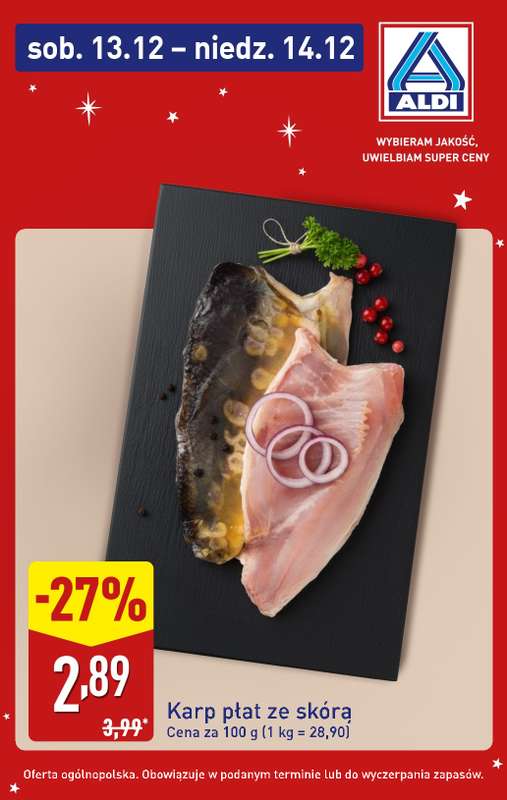 Aldi - gazetka promocyjna Super oferty na sobotę i niedzielę! od soboty 13.12 do niedzieli 14.12 - strona 2