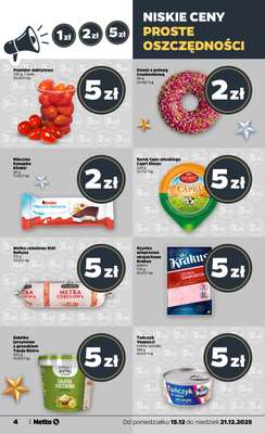 Netto - gazetka promocyjna Gazetka Spożywcza od poniedziałku 15.12 do niedzieli 21.12 - strona 4