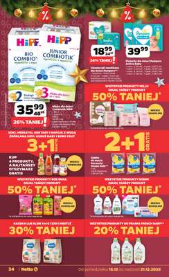 Netto - gazetka promocyjna Gazetka Spożywcza od poniedziałku 15.12 do niedzieli 21.12 - strona 34