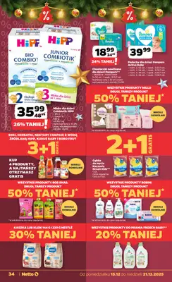 Netto - gazetka promocyjna Gazetka Spożywcza od poniedziałku 15.12 do niedzieli 21.12 - strona 34