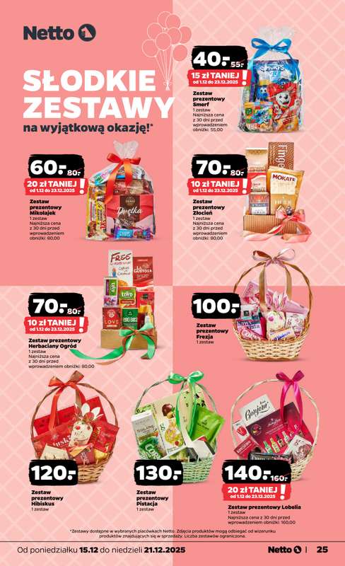 Netto - gazetka promocyjna Gazetka Spożywcza od poniedziałku 15.12 do niedzieli 21.12 - strona 25