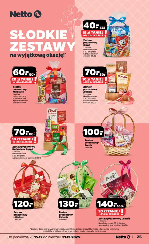 Netto - gazetka promocyjna Gazetka Spożywcza od poniedziałku 15.12 do niedzieli 21.12 - strona 25