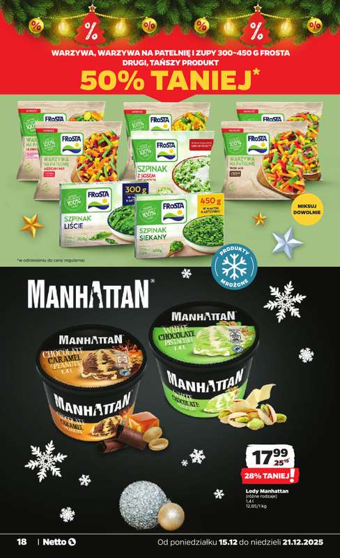 Netto - gazetka promocyjna Gazetka Spożywcza od poniedziałku 15.12 do niedzieli 21.12 - strona 18