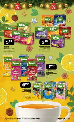 Netto - gazetka promocyjna Gazetka Spożywcza od poniedziałku 15.12 do niedzieli 21.12 - strona 33
