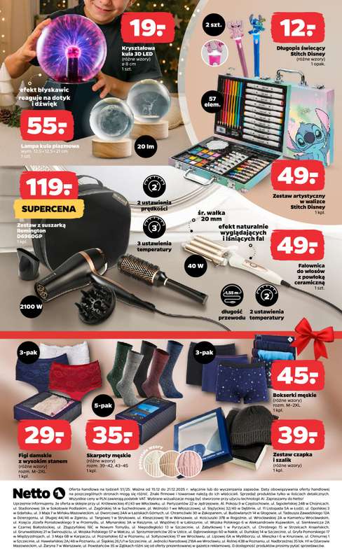 Netto - gazetka promocyjna Gazetka Spożywcza od poniedziałku 15.12 do niedzieli 21.12 - strona 42